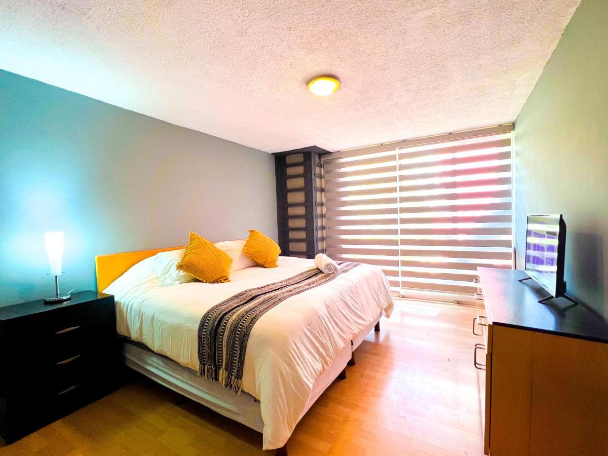 Linda Habitacion Cerca Del Angel Мексико Сити Екстериор снимка